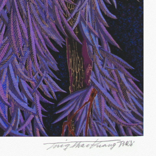 Ting Kuang- Silkscreen "Mysterrious Xixhuanbanna Rice Paper"