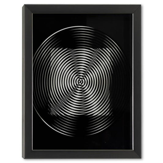 Victor Vasarely (1908-1997), "Trois Dimensions Optique de la serie Cinetiques" Framed 1973 Dimensional Art with Letter of Authenticity