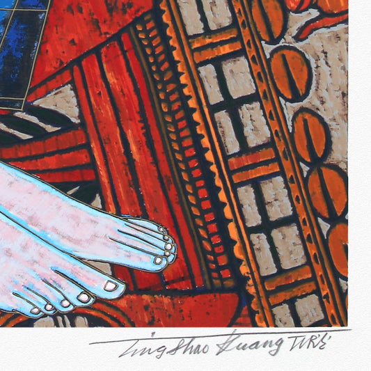 Ting Kuang- Silkscreen "Eastern Song"