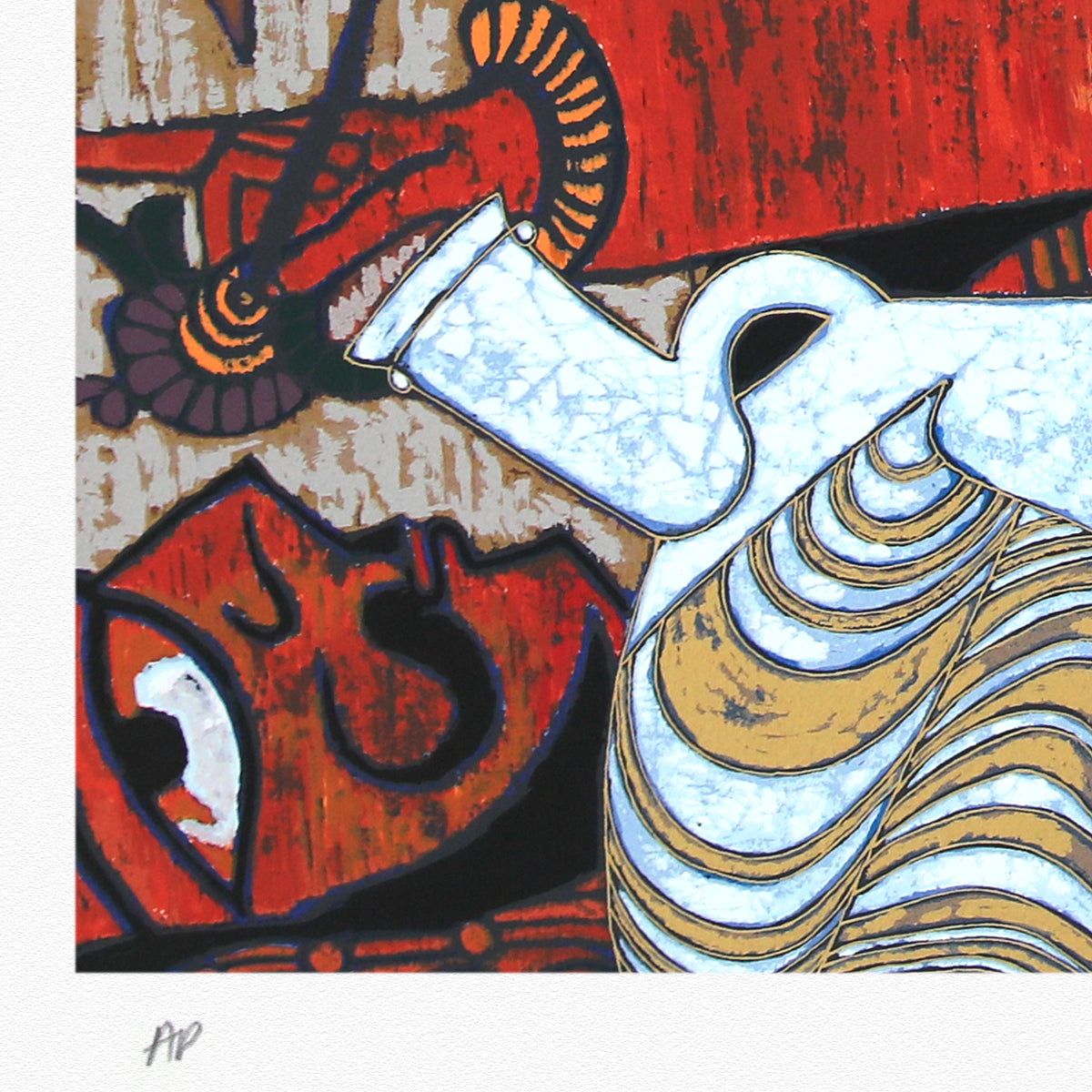 Ting Kuang- Silkscreen "Eastern Song"