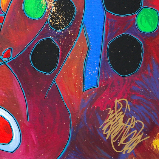 Jian Tie Feng- Serigraph "Passion"