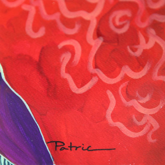 Patricia Govezensky- Original Watercolor "A Celebration of Color and Culture"