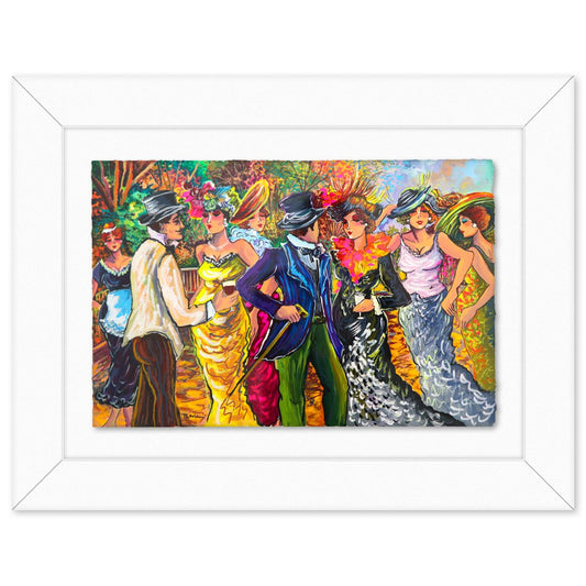 Patricia Govezensky- Original Watercolor "Flamenco Fire"
