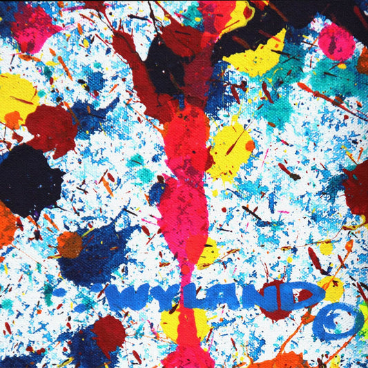 Wyland- Original Painting on Canvas "Abstract"