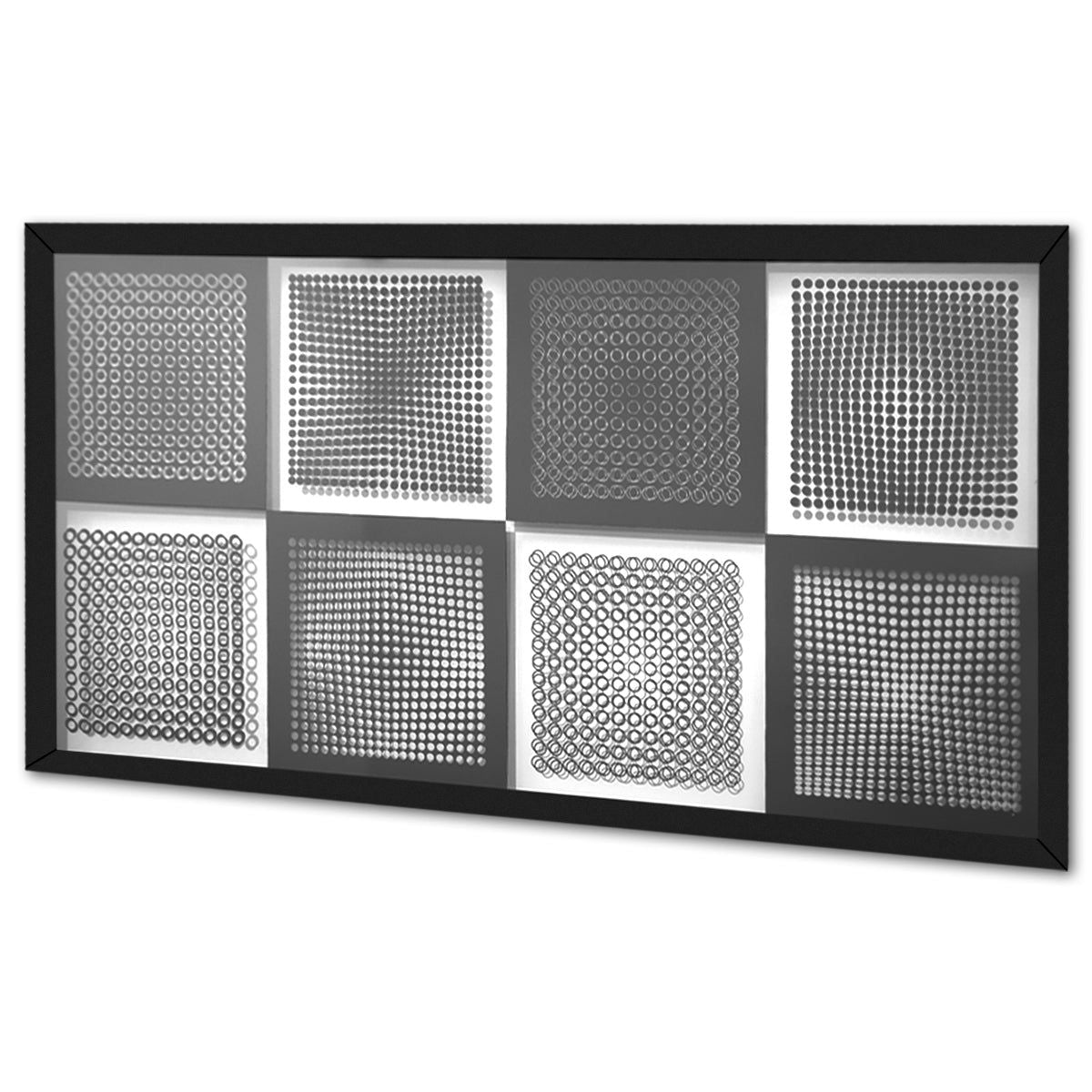 Victor Vasarely (1908-1997)- Mixed Media "Serie Cinetique: Trois Dimensions de l'Optique"