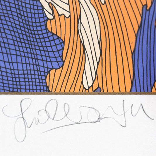 Guillaume Azoulay- Original Etching with Gold Leaf "Gloire"
