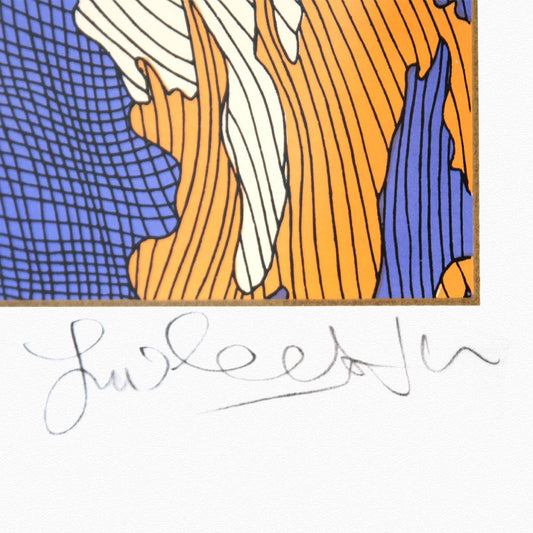 Guillaume Azoulay- Original Etching with Gold Leaf "Gloire"