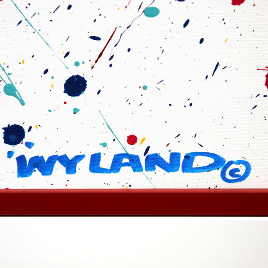 Wyland- Original Painting on Canvas "Abstract"