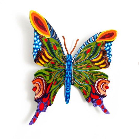 Patricia Govezensky- Original Painting on Cutout Steel "Butterfly "