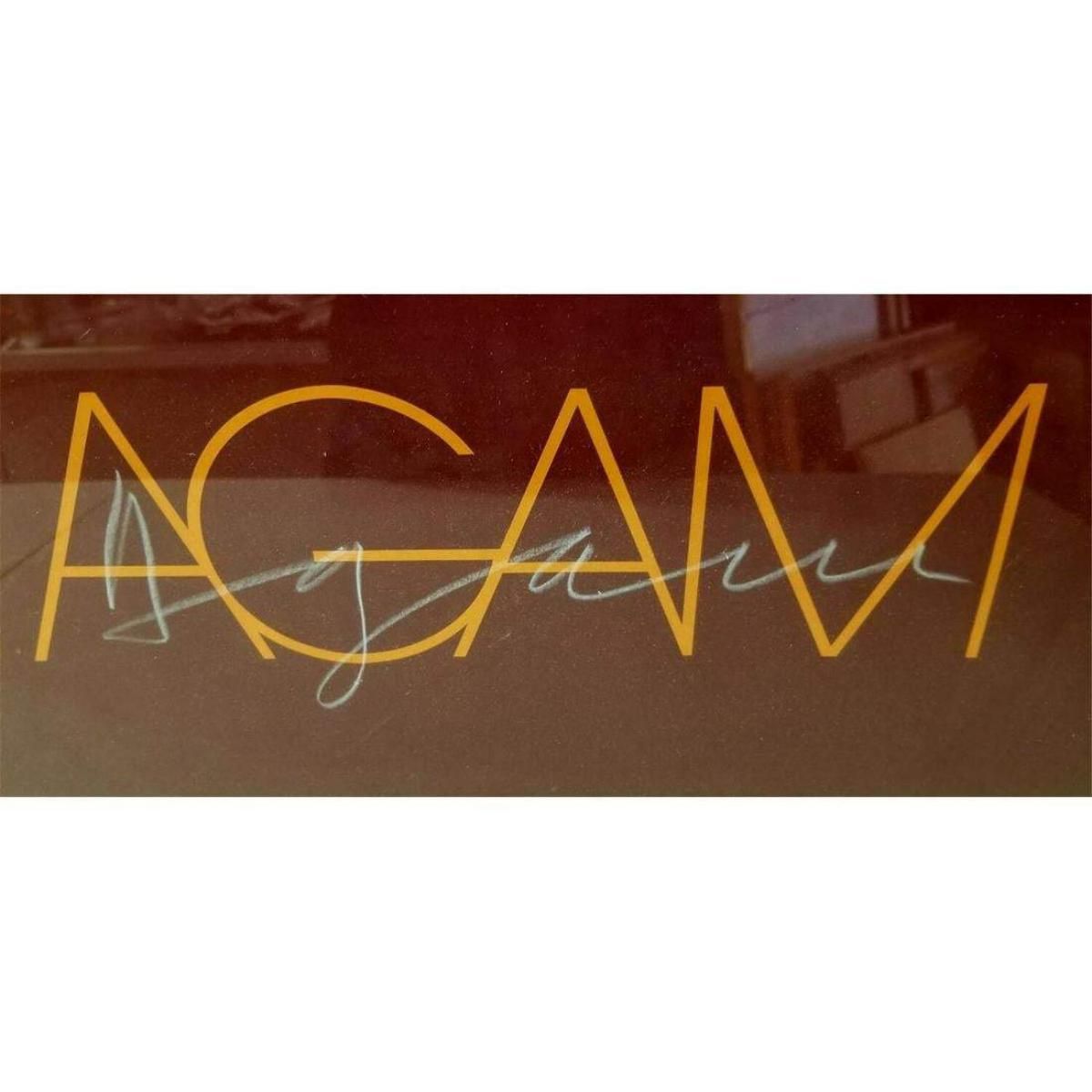 Yaacov Agam- Original silkscreen on paper