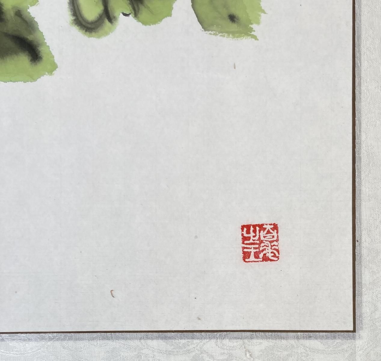 Unknown- Original gouche watercolor on paper