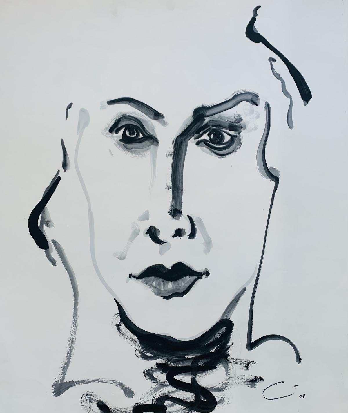 Roger East - Watercolor on paper
