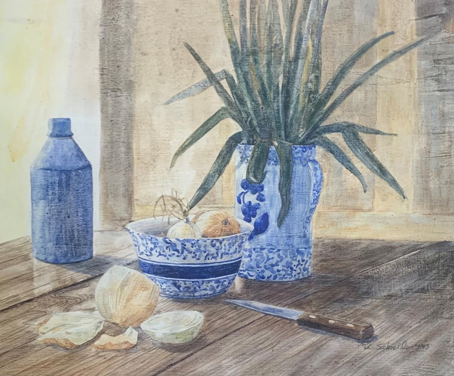 Betsy Schneider- Original painting on paper