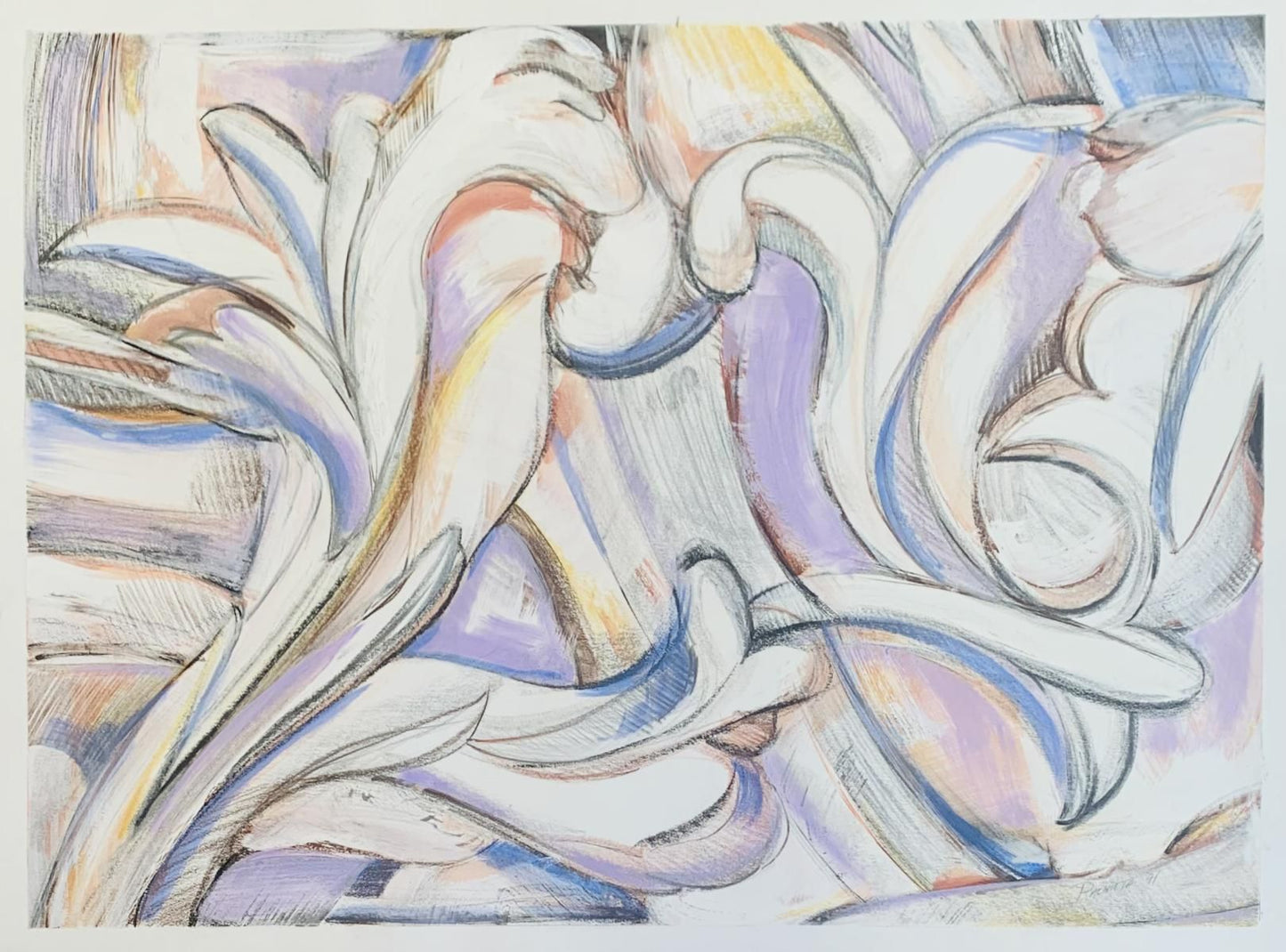Pachuta- Original acrylic on paper
