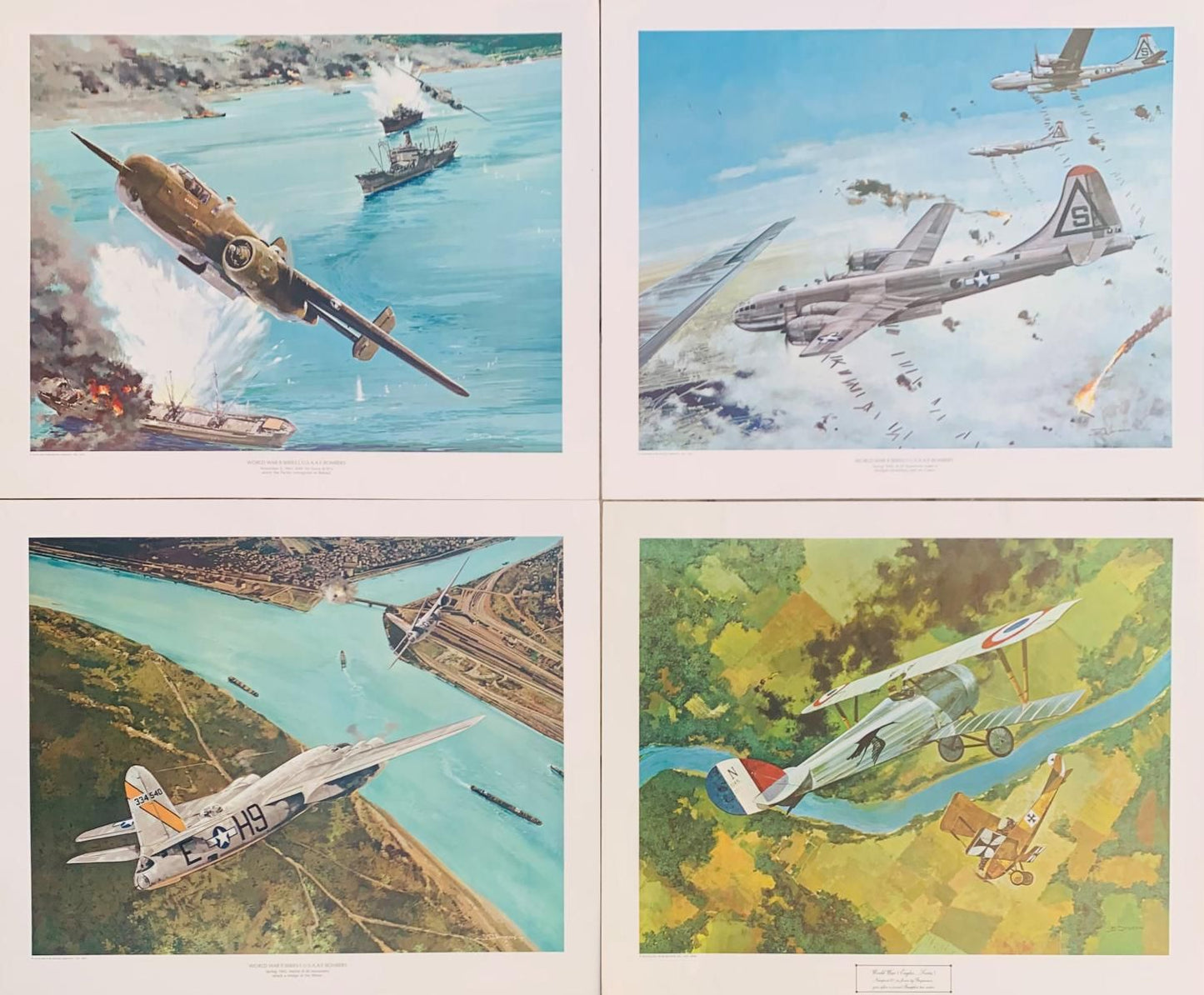 JB Deneen- Collection of 4 Prints on paper