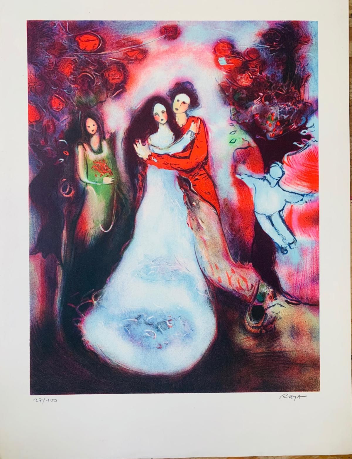Raya Sorkine- Lithograph on paper