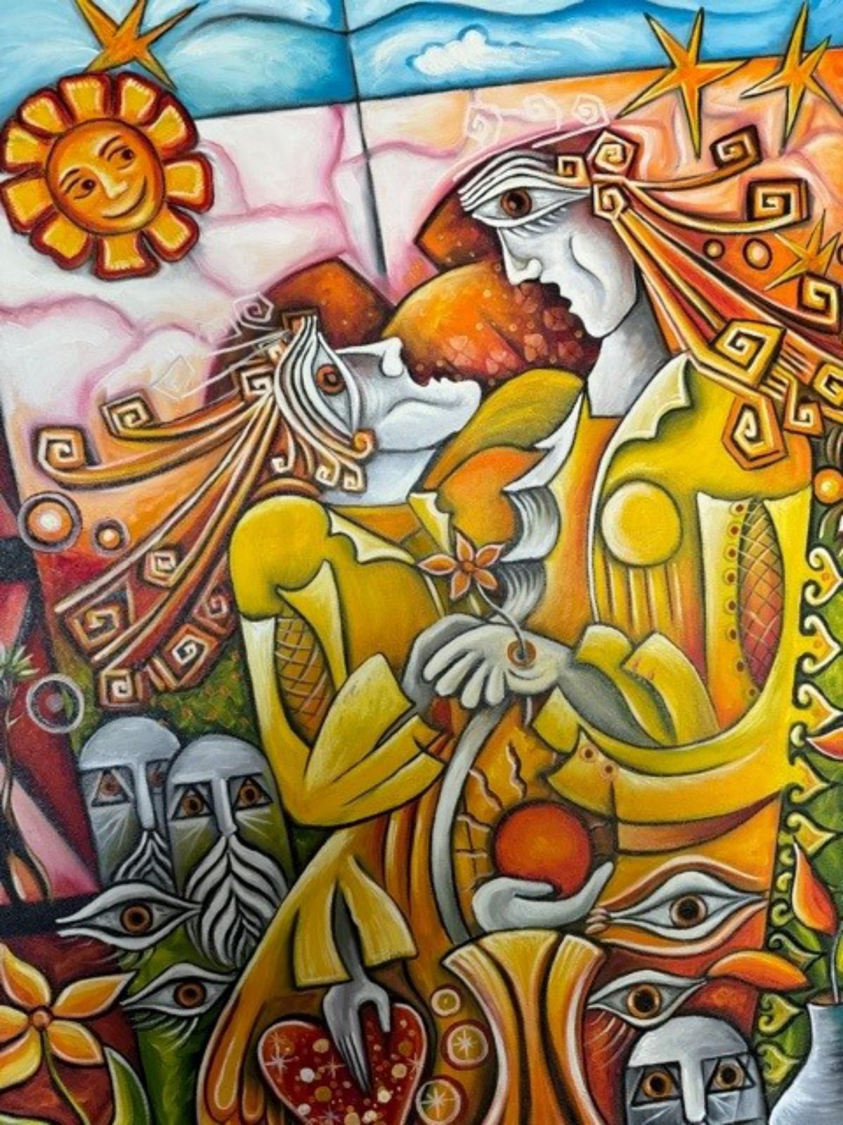 A. Doni- Original painting on canvas