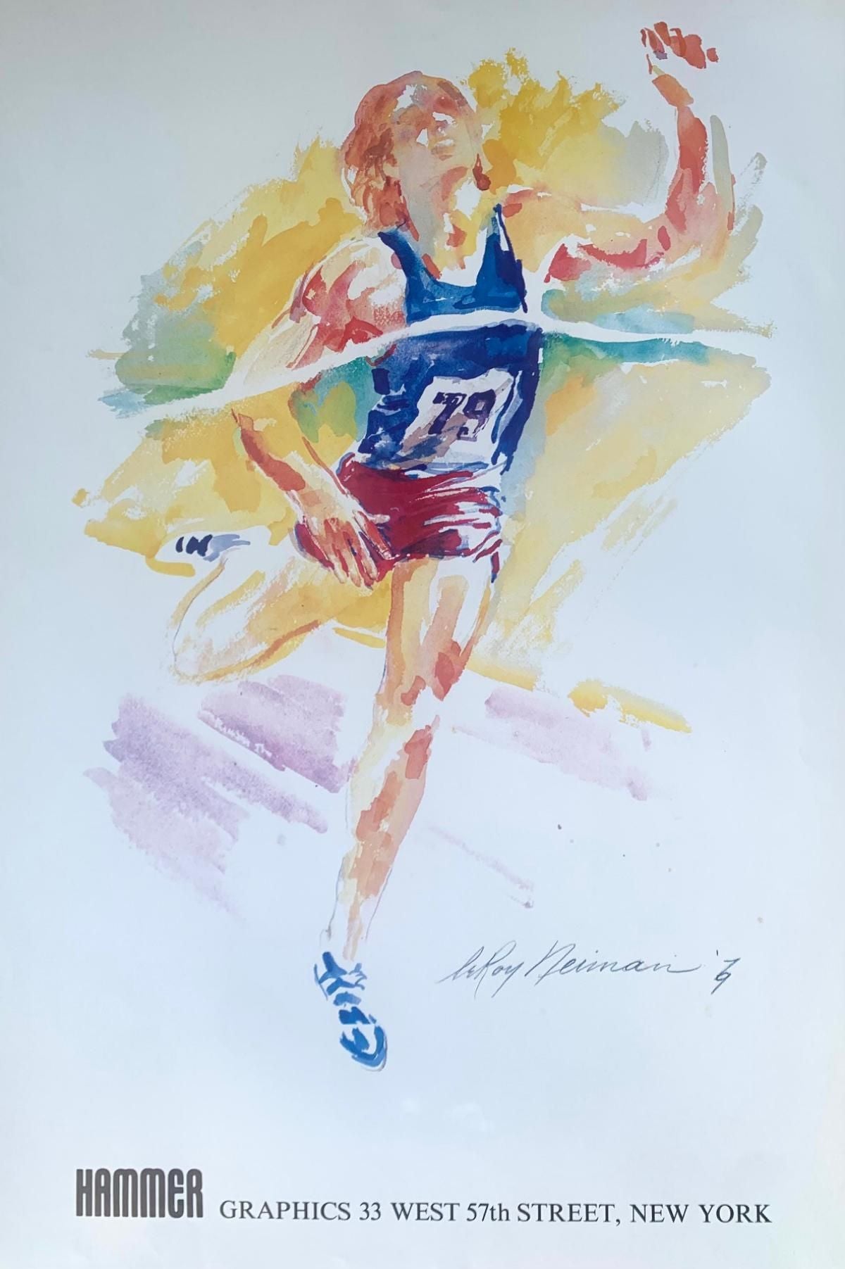 Leroy Neiman- Offset lithograph on paper
