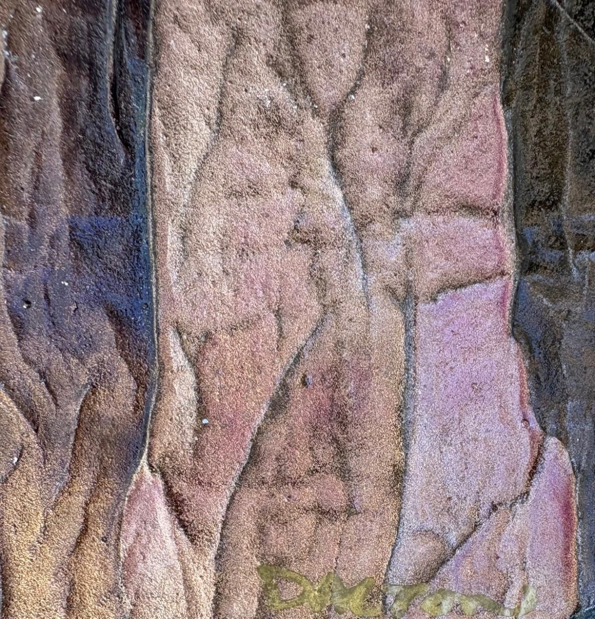 Dacton- Original one-of-a-kind painting on cannabis