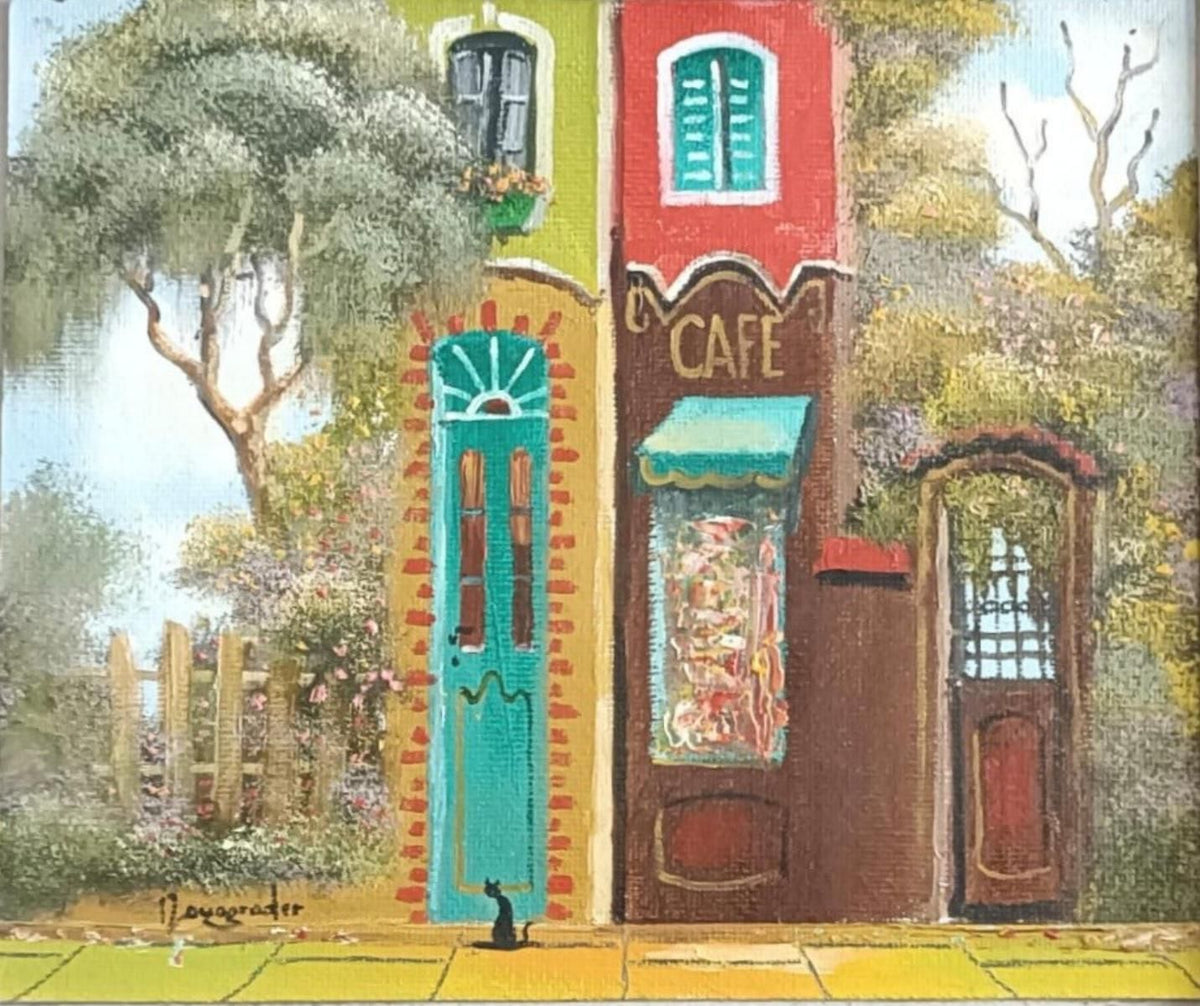 JACOV NOWOGRODER- Original oil on panel board