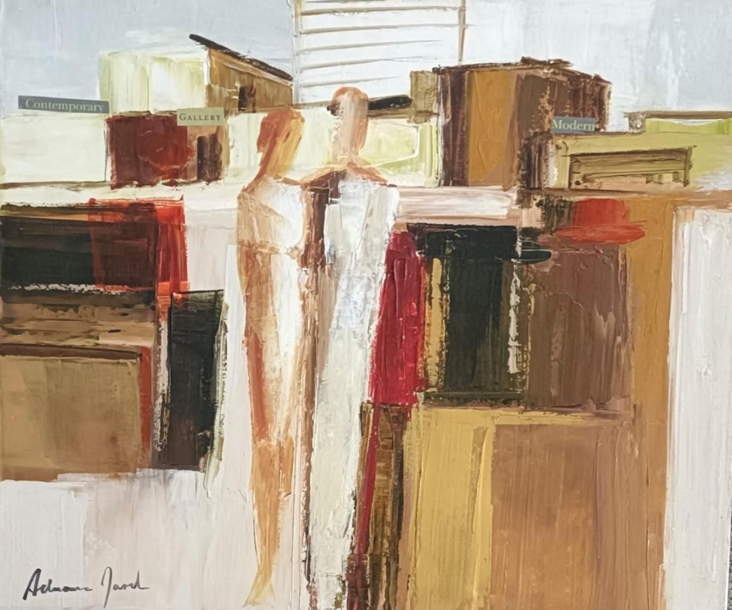 Adriana Naveh- Original painting on canvas