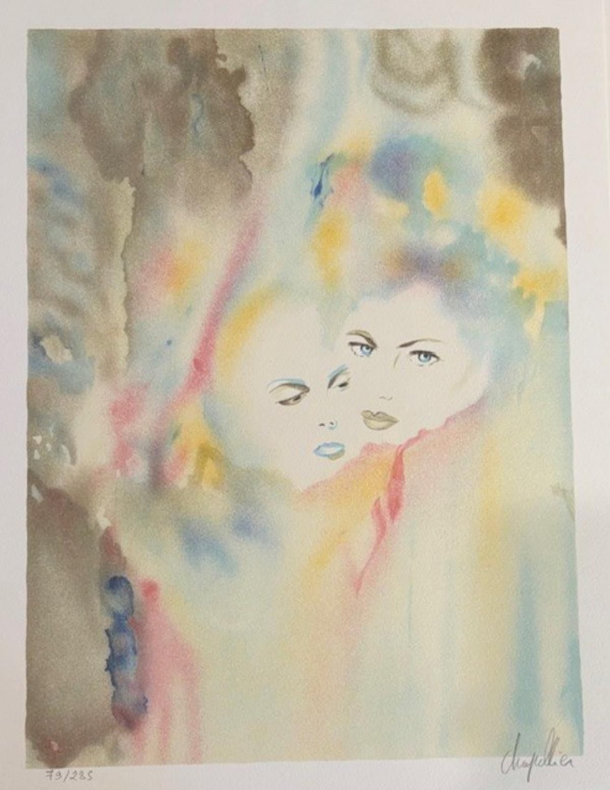 Cecile Chapellier- Complete suite of 12 Lithographs on paper