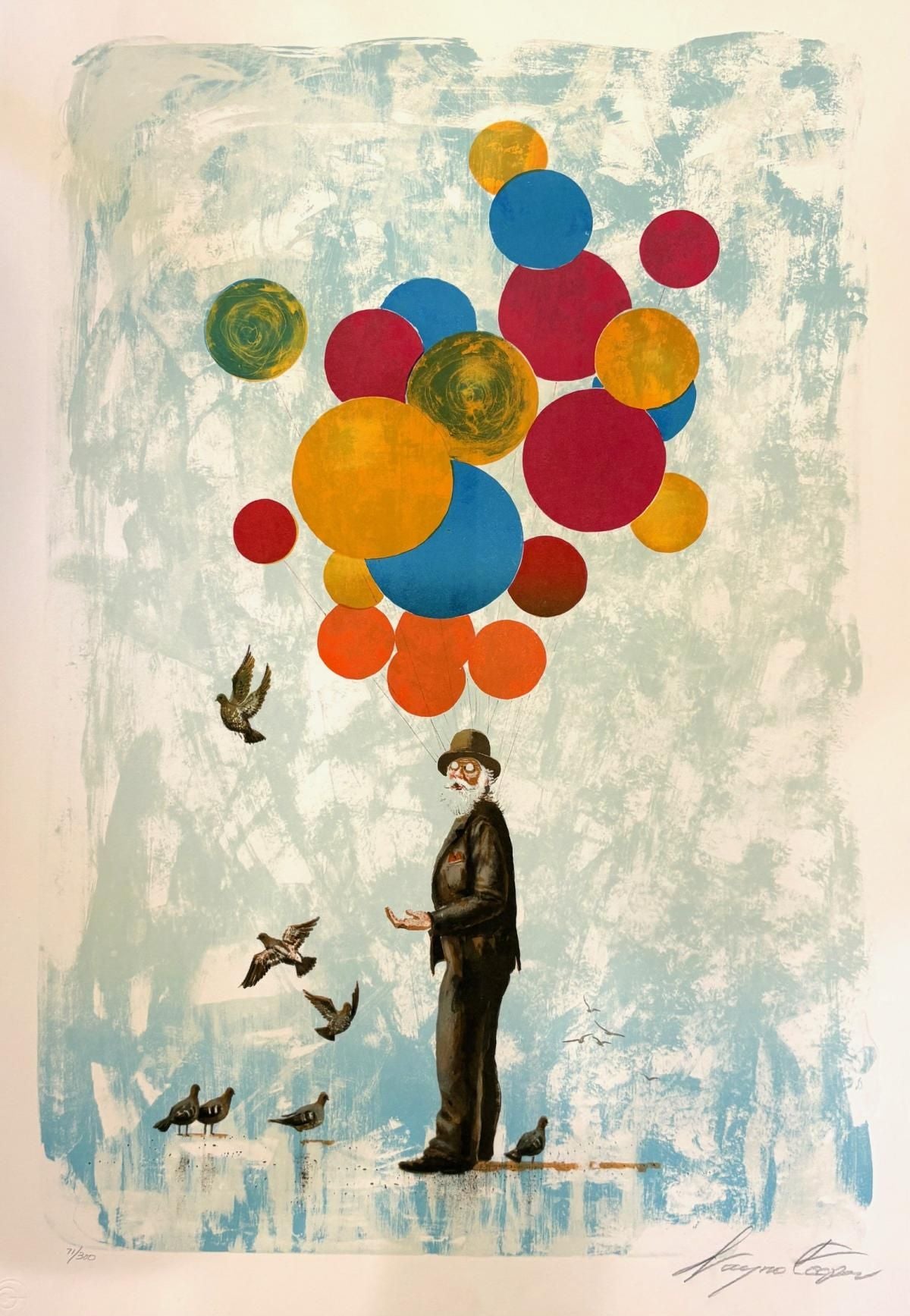 Wayne Cooper- Lithograph on paper