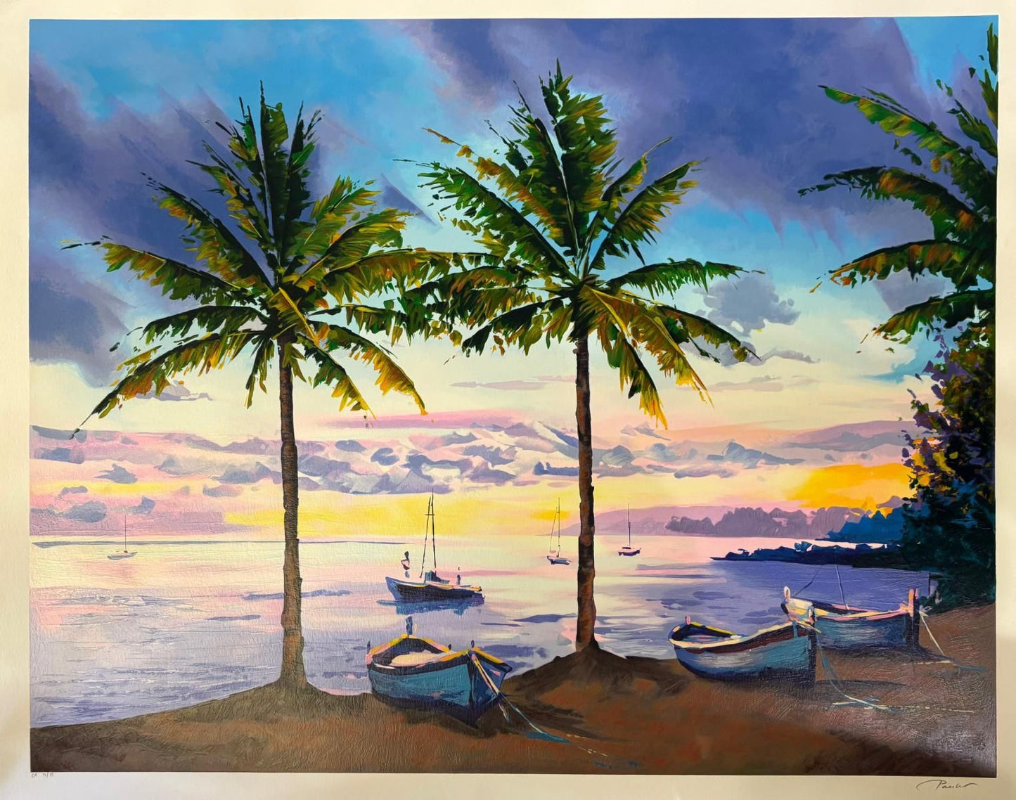 Alex Pauker- Serigraph on paper