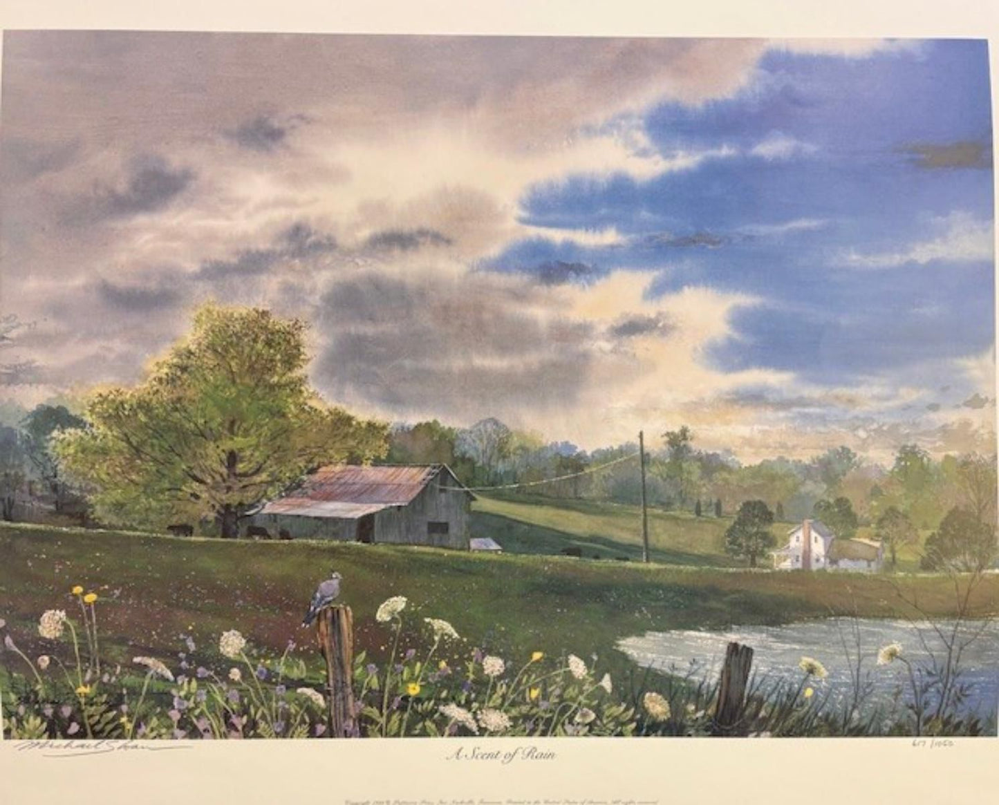 Michael Sloan- Limited edition lithograph on paper