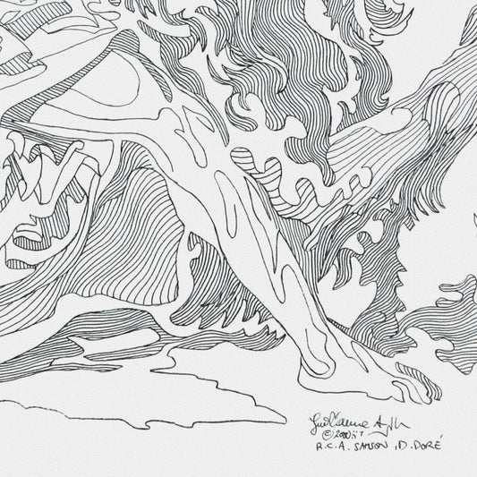 Guillaume Azoulay- Original Drawing