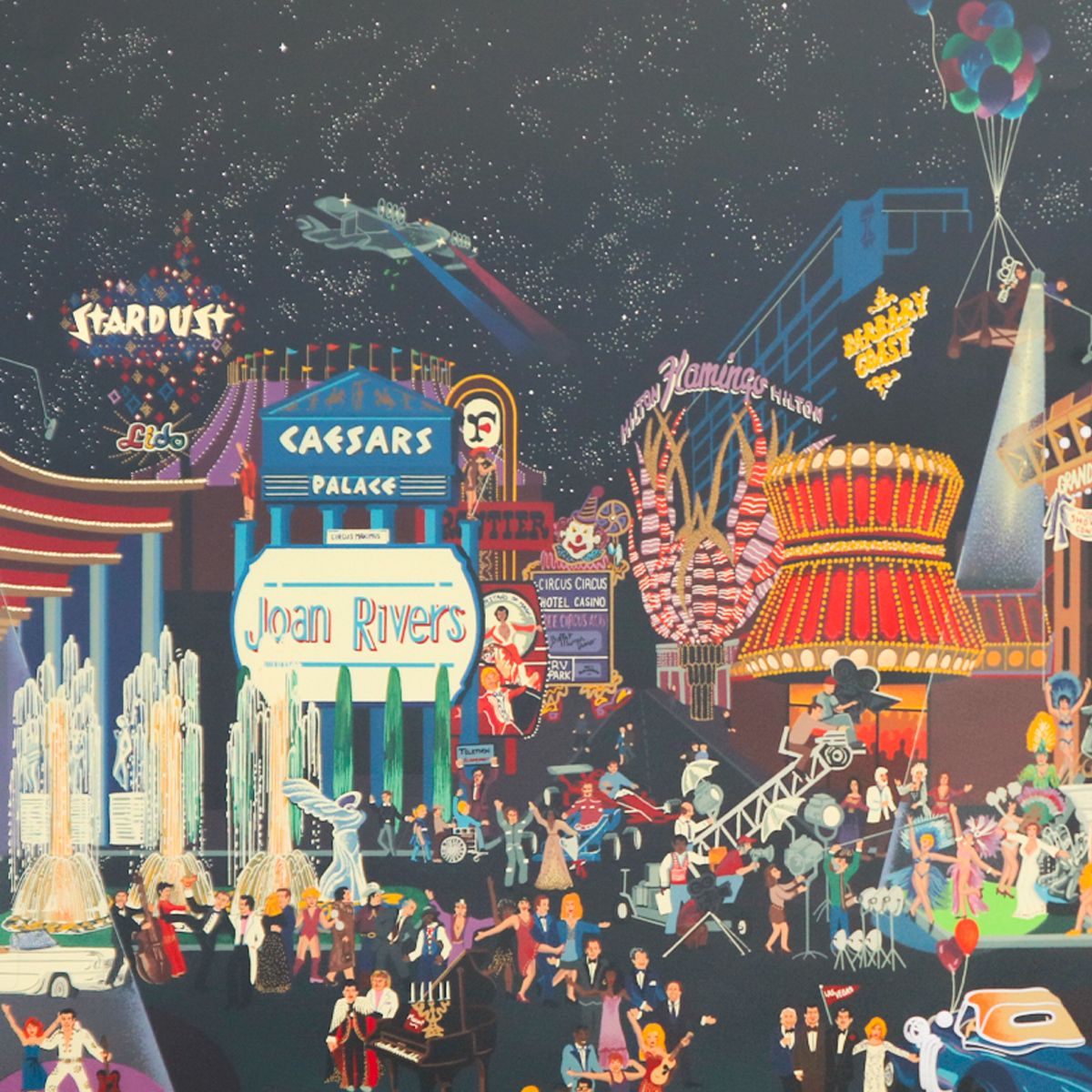 Melanie Tylor- Serigraph "Las Vegas"