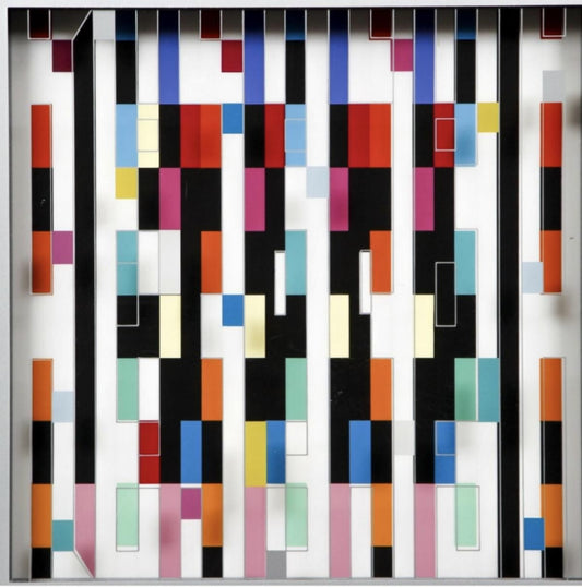 Yaacov Agam- 3d Double layer silkscreen
