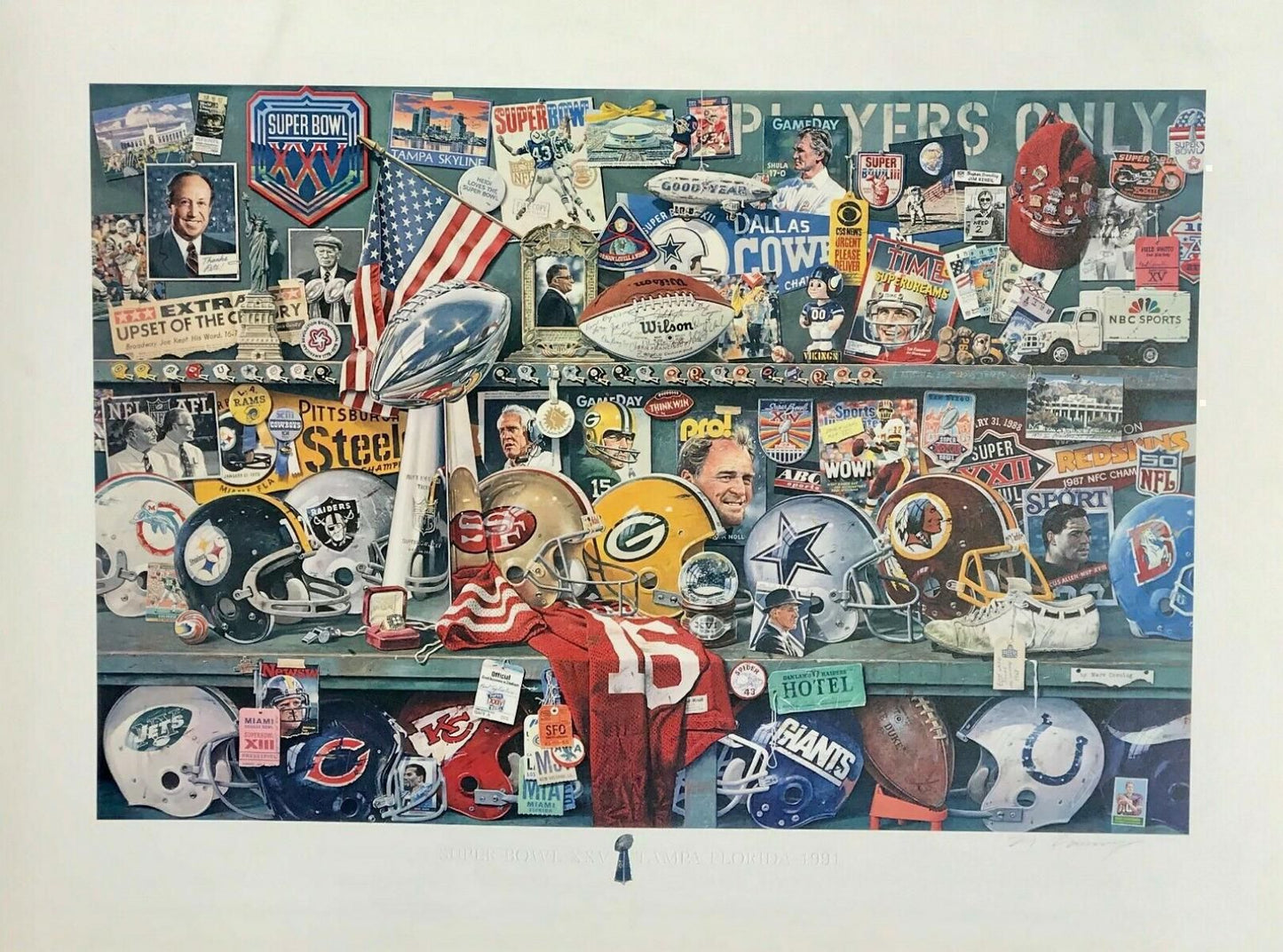 MERV CORNING- SERIGRAPH ON PAPER