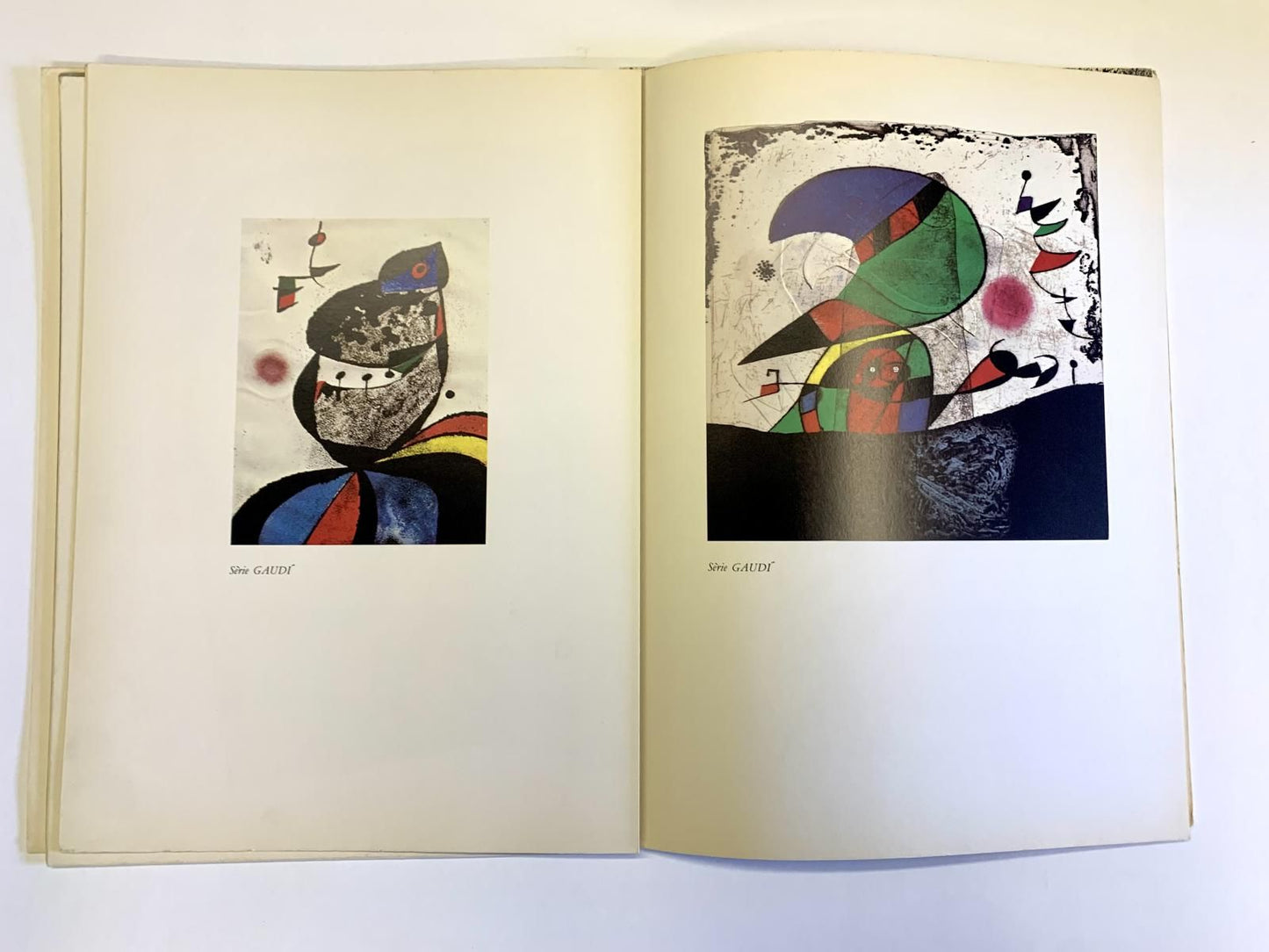 Joan Miro- Refrance Book with many color lithographs inside