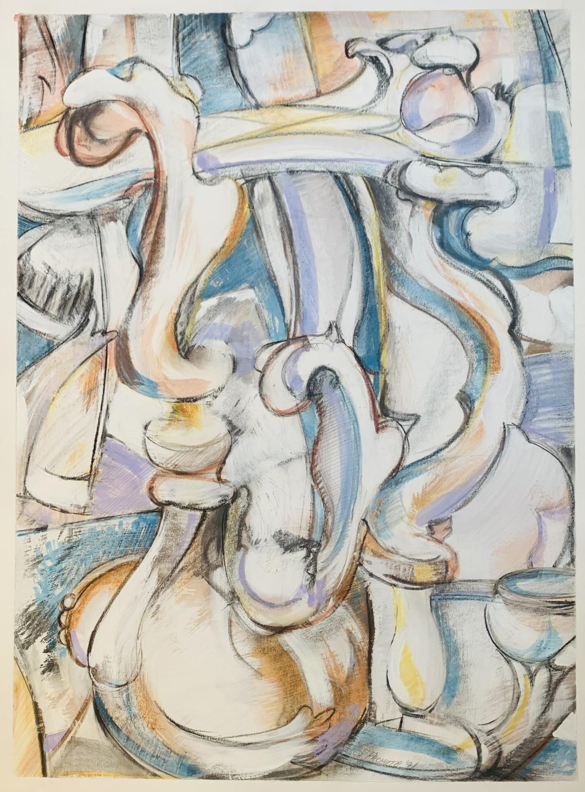 Pachuta- Original acrylic on paper