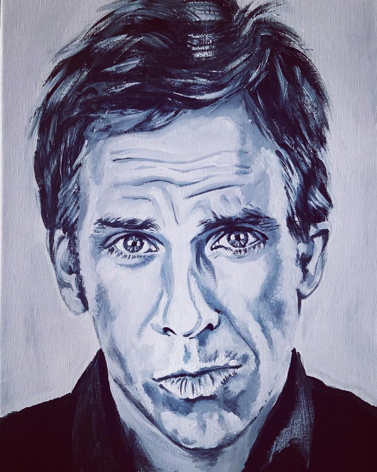 Sylvia Cohen- Original painting on canvas "Ben"