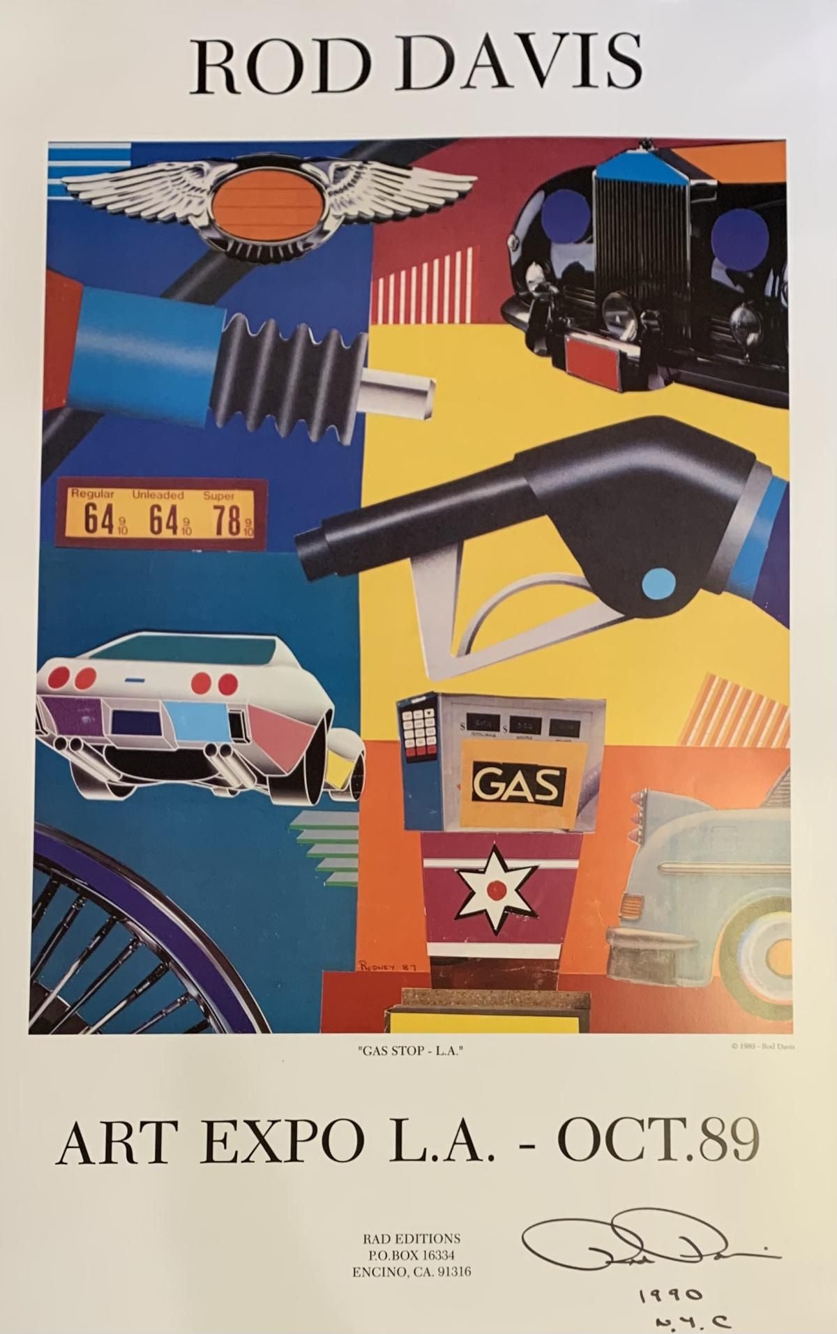 Rod Davis- Art poster on paper