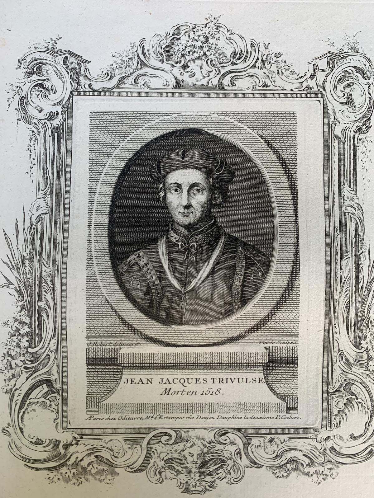 Unkown- Vintage Etching on paper