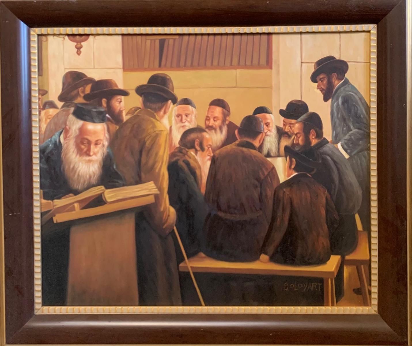 Goloyart- Hand Embellished on canvas