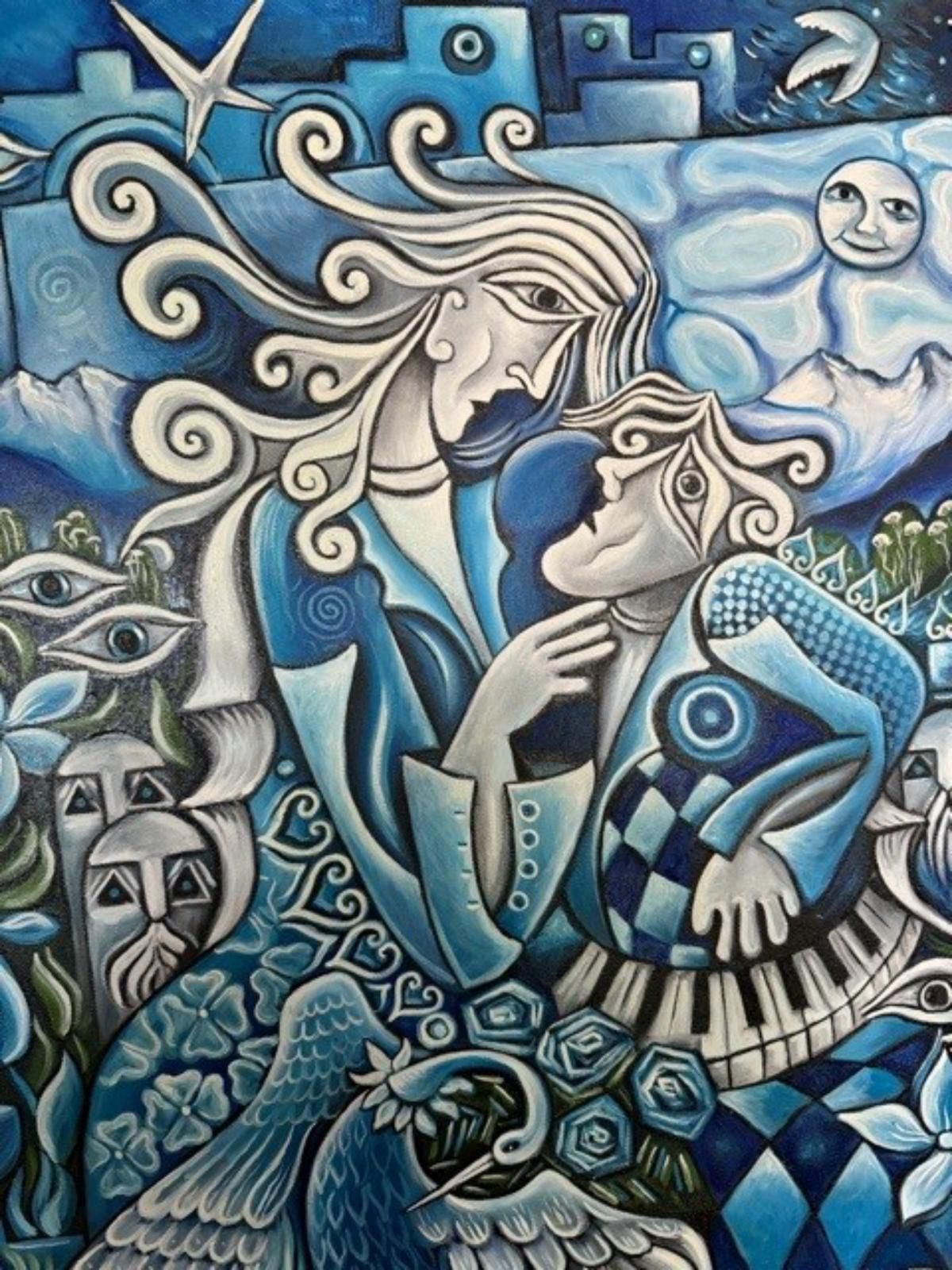 A. Doni- Original painting on canvas