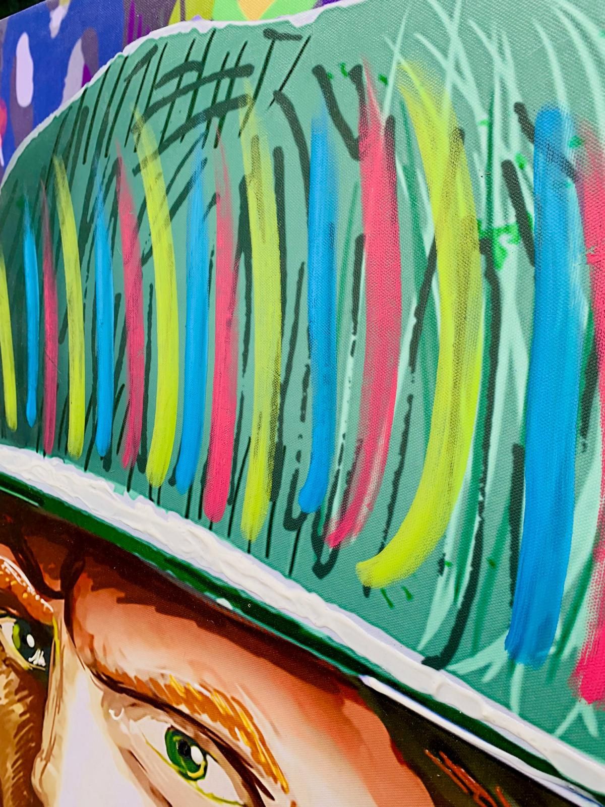 E.M. Zax- 1/1 Mixed Media unique on canvas