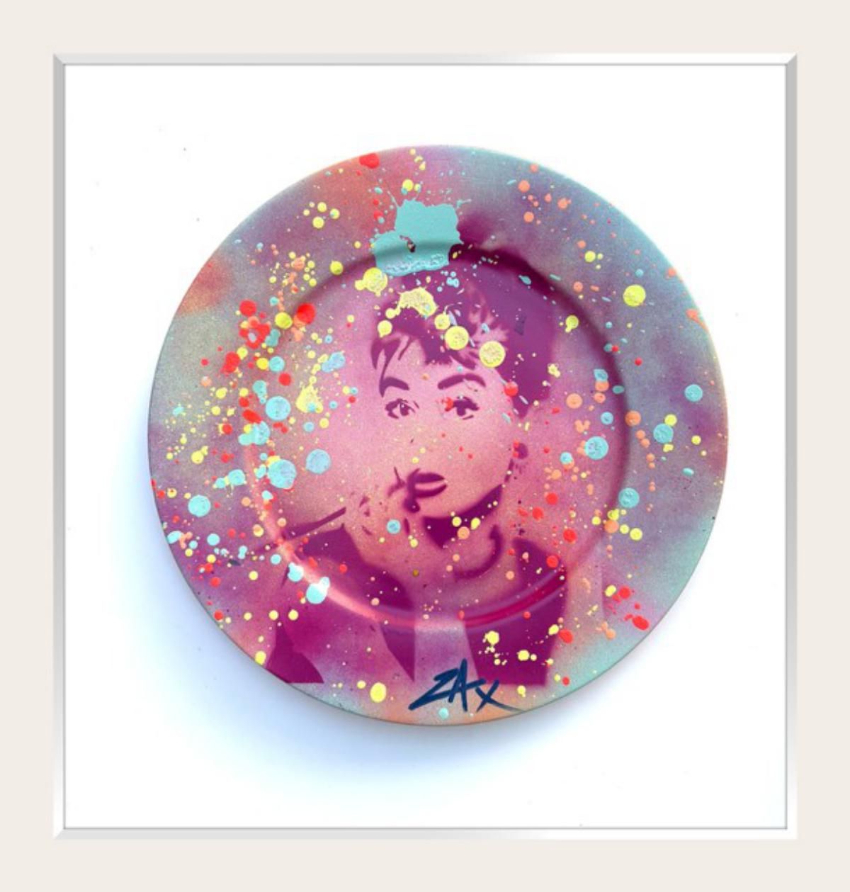 E.M Zax- 1/1 hand painted on ceramic