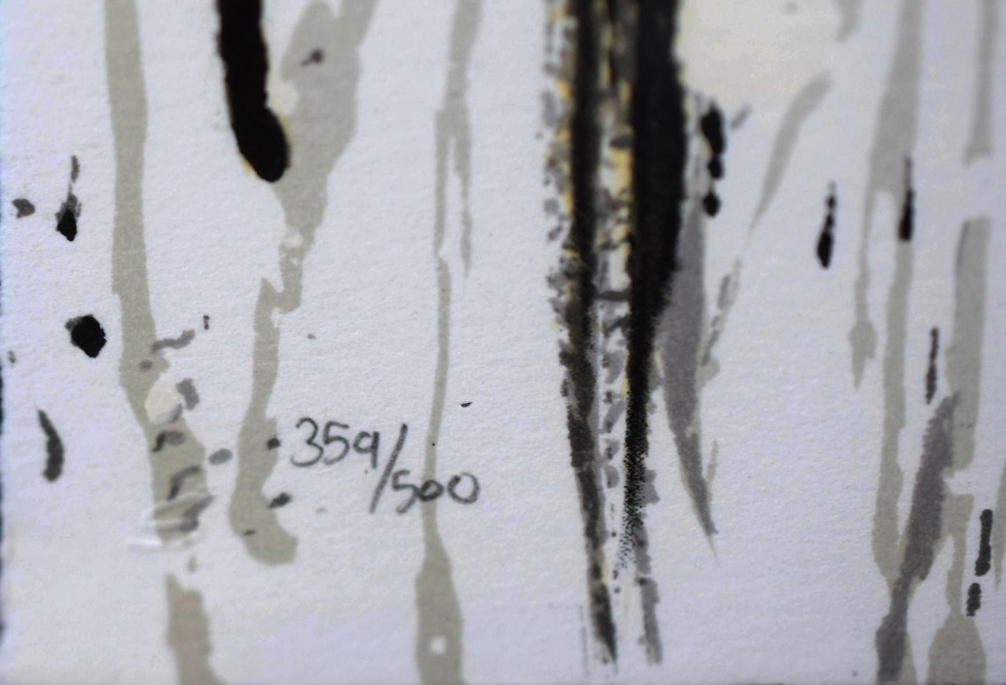 Tom Everhart- Hand Pulled Original Lithograph "Dancing In The Rain"