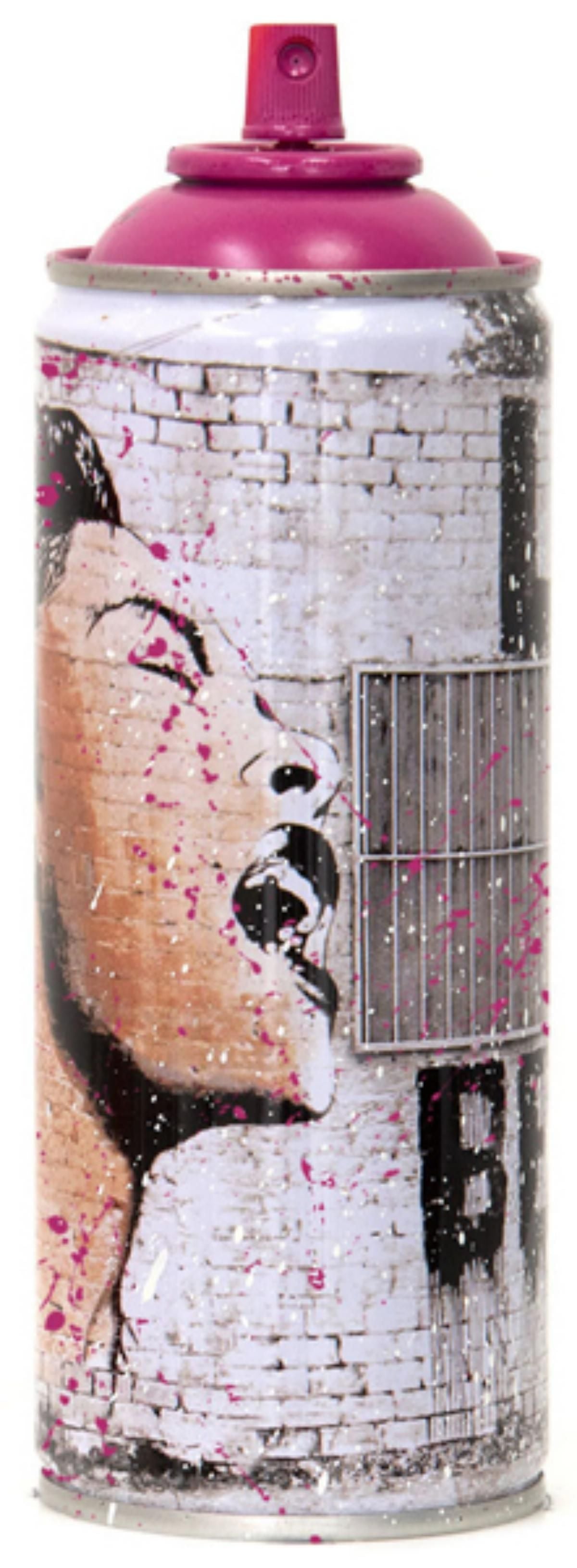 Mr. Brainwash- SPRAY CAN "BILLIE IS BEAUTIFUL, 2020"