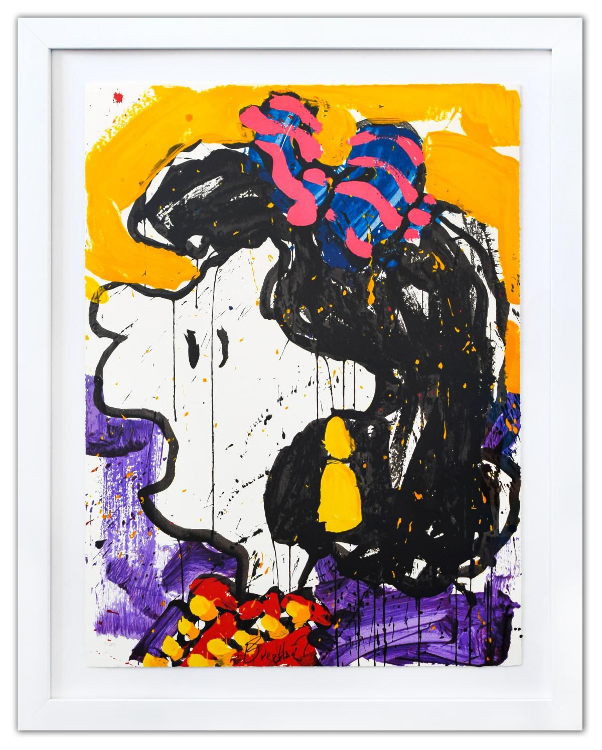 Tom Everhart- Hand Pulled Original Lithograph "Glam Slam"