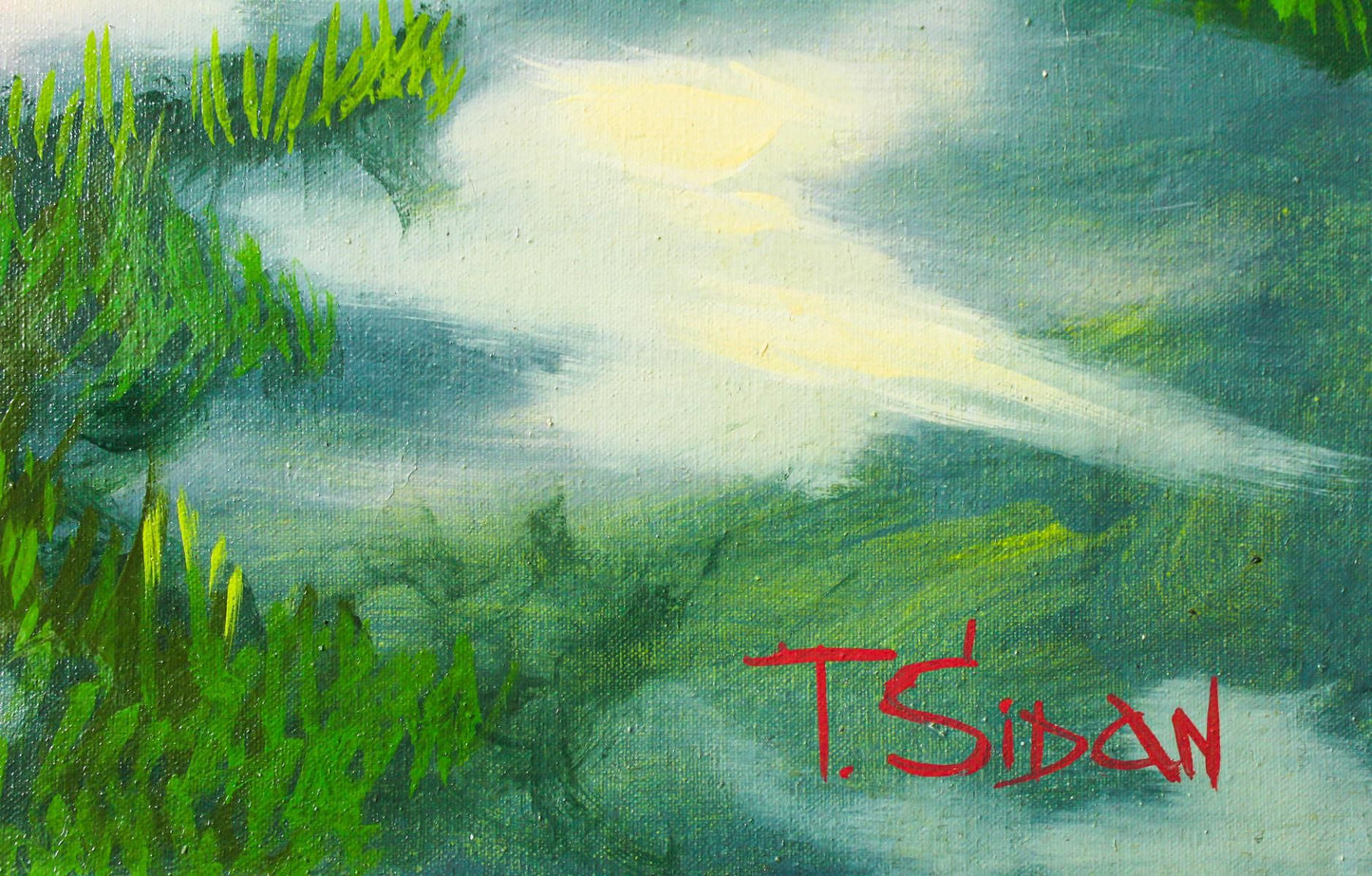 Taras Sidan- Original Oil on Canvas "Gabriele"