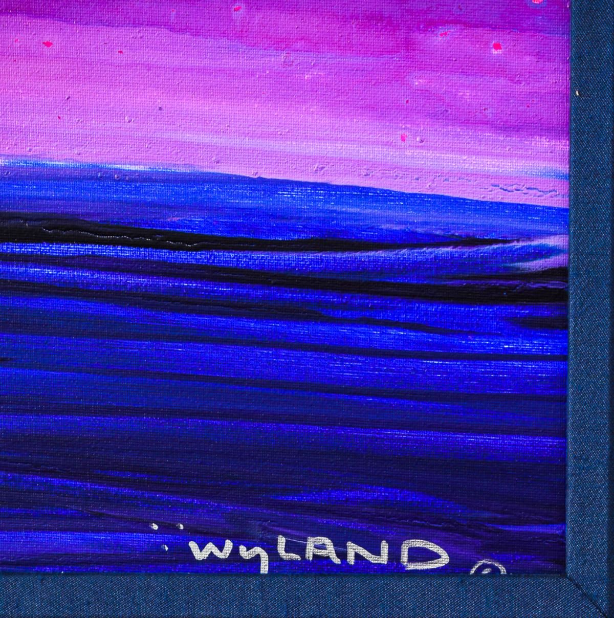 Wyland- Original Painting on Canvas "Dolphin Rising"
