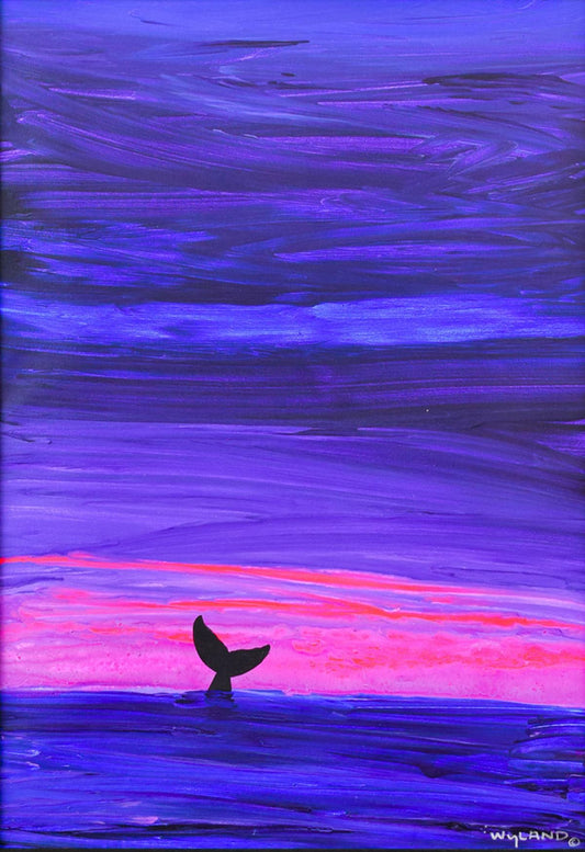 Wyland- Original Painting on Canvas "Blue Hawaii"