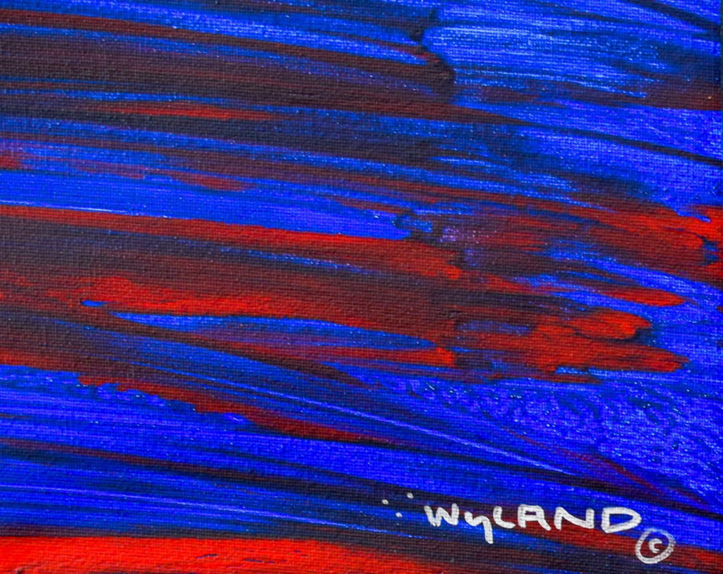 Wyland- Original Painting on Canvas "Fluke"