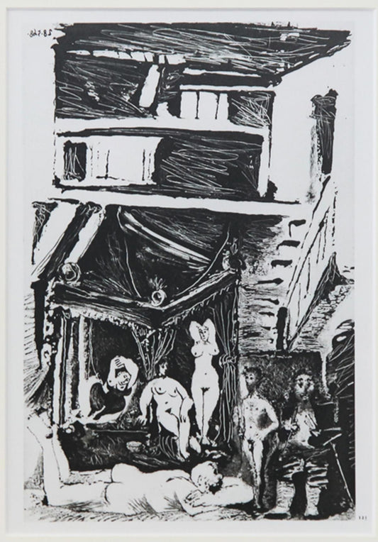 After Pablo Picasso- Offset Lithograph "From The 347 Series"